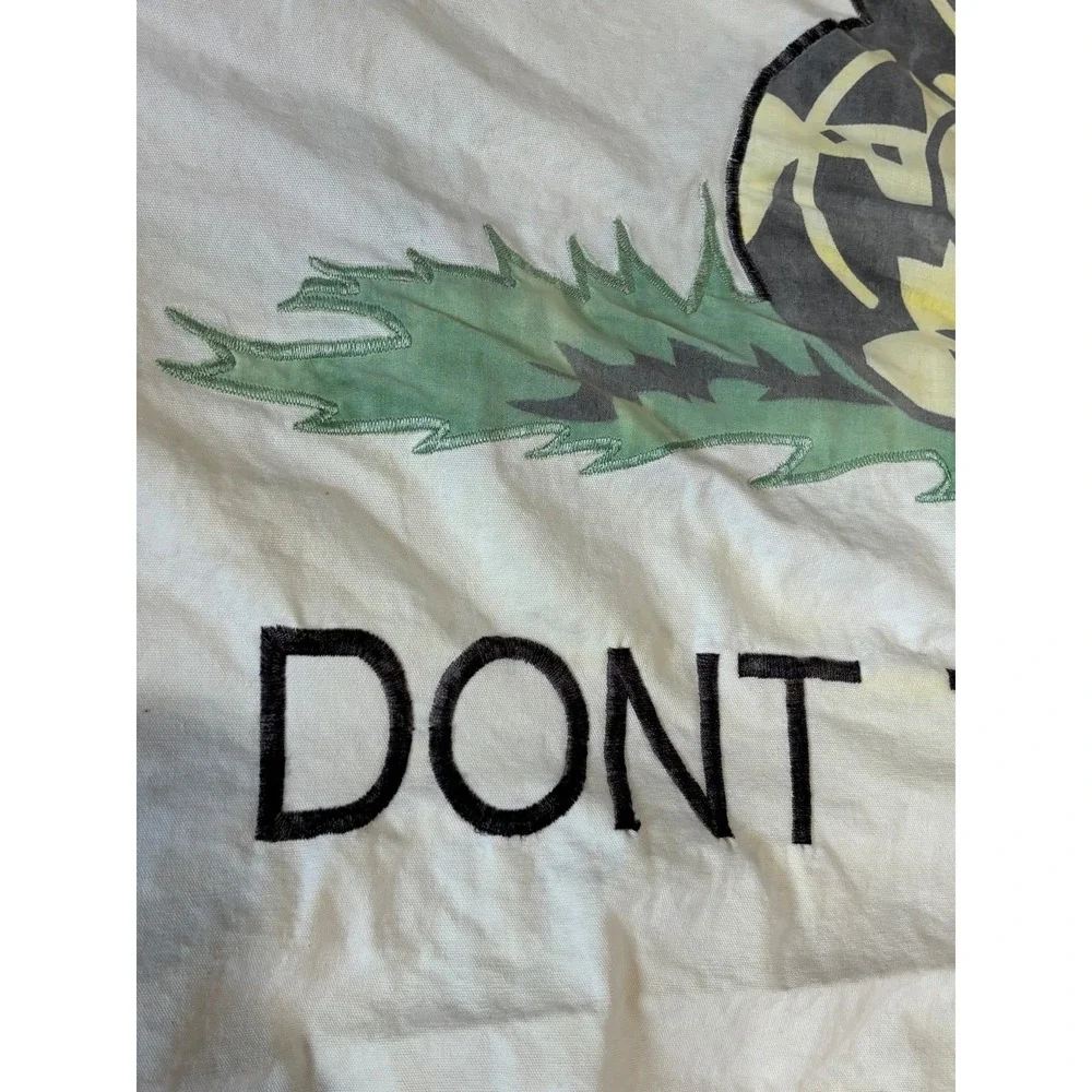 USMC Don't Tread On Me Gadsden Flag Banner Double-Sided Sewn Marines 56x30